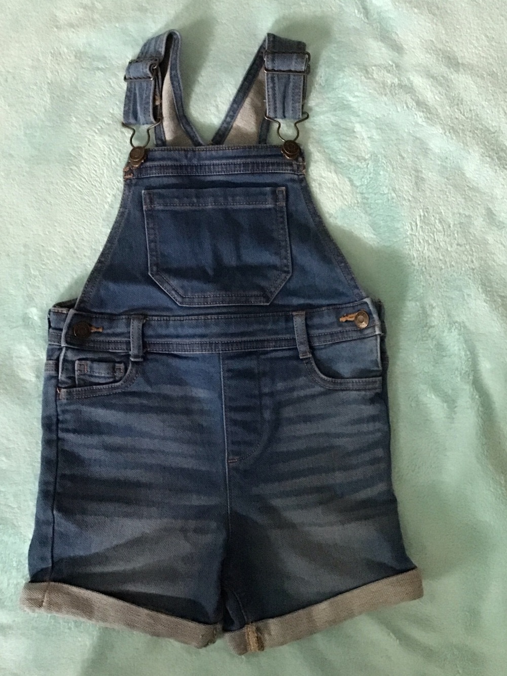 okie dokie Light Blue Denim Shorts